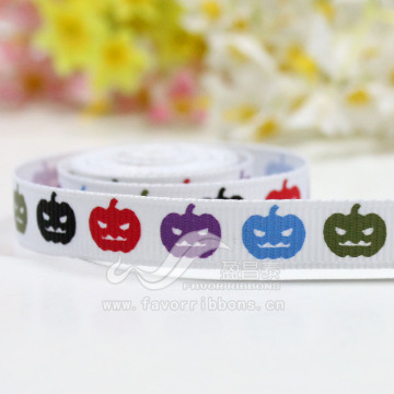 holiday printed grosgrain ribbon