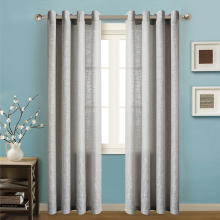 Cheapest Modern Plain Color Tulle Sheer Curtains for Home