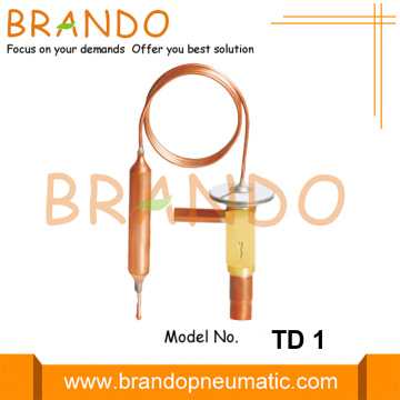 TD 1 Vinkelkylning TXV Termostatisk expansionsventil