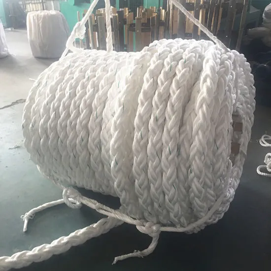 3 Inch 8 Strand Boat Ships Used Marine Mooring Rope