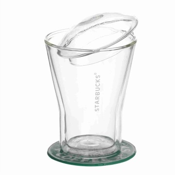 Print Custom Logo Glass Cup