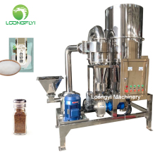 Dried herbs barley coconut shell powder processing machine