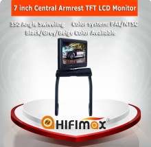 Hifimax 7 ''central armrest TFT LCD Monitor (DVD built-in optional)
