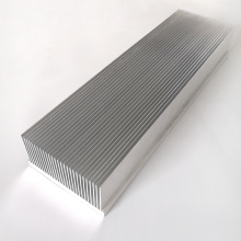 Perfil de disipador de calor de aluminio