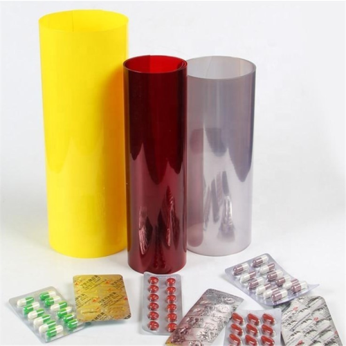 Colored or clear pharma use pvc rigid film