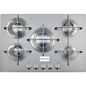 75cm Gas Cooktops Stainless Steel