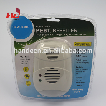 2015 new Plug in ultrasonic mosquito dispeller/mosquito repeller