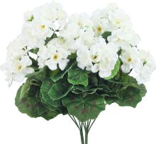 Artificial Silk Begonia Flower Bouquets for Decoration