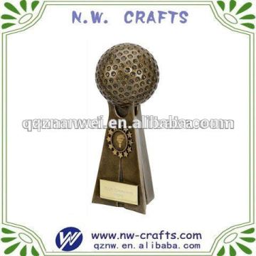 Exclusive golf trophy award