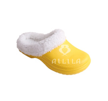 Warm unisex cotton clog