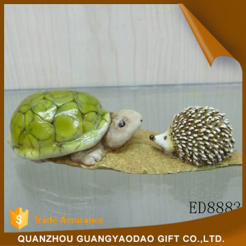 Resin simple design turtle shape bauble resin figurine animal sculpture