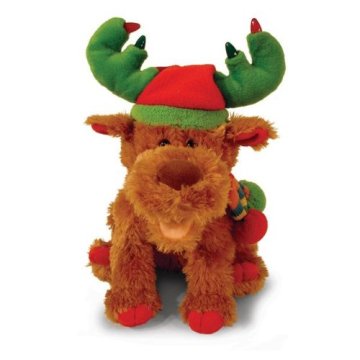 stuffed christmas moose, christmas moose stuffed and plush toys, christmas moose with scarf