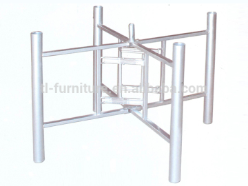 Metal table frame