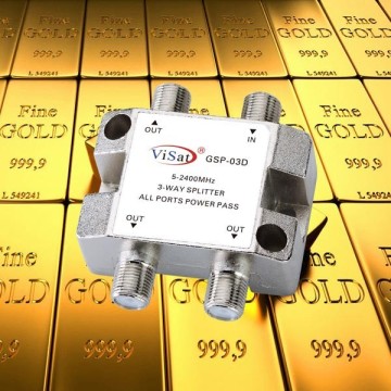 3 way 5-2500mhz Smatv Splitter