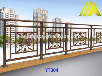 YT-004 Artistic Iron Balcony Railing