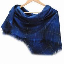 Chequer Jacquard Weave Scarf