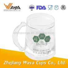 Creative promotional plastic liquid frozen drinks cup