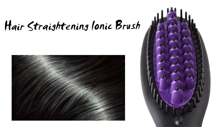 Hair Straightening Ionic Brush