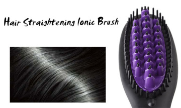 Magic Straight Hair Straightening Ionic Brush