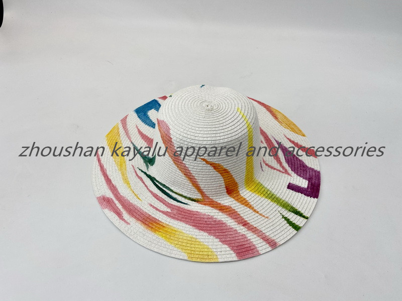 New Summer Straw Ladies Hat Beach Hat Shade Hat3