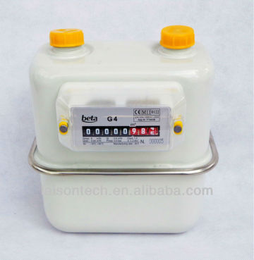 Diaphragm gas meter EN1359 Certified G4