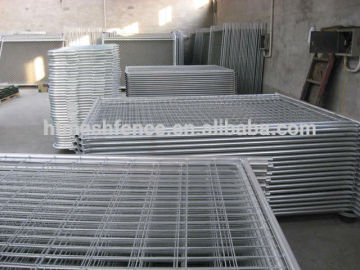 Galvanized or PVC Building Site Fence Panels Construction site fence panels