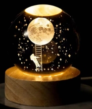 Crystal Ball Glow-in-the-Dark Projection Light