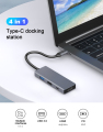 USB Type-C Hub Adapter Laptop Docking Station