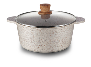 Aluminum Die-casting Round Casserole