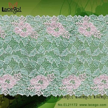 Elastic Jacquard Nylon And Spandex Lace