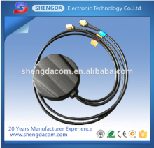 incar flat magnetic combo gsm/gps antenna