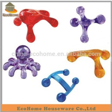 Different designs of Plastic body massager in frog design