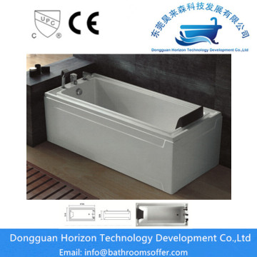 LUCITE acrylic massage tub spa bathtub