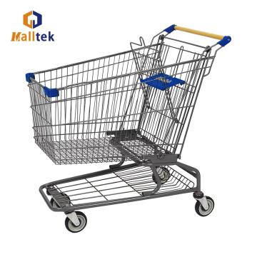 Supermarket 240L American Shopping Cart