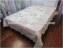 Cheap flower patchwork fashion quilt