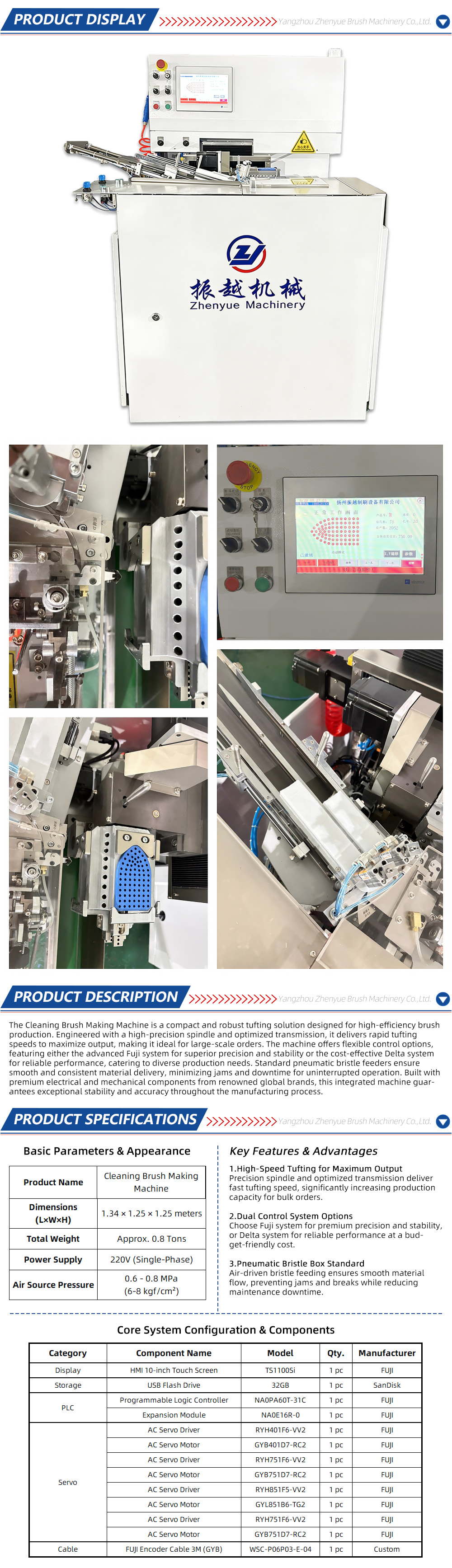 Details zur Reinigungsbürstenherstellungsmaschine Seite-1 Cleaning Brush Making Machine Details Page-1