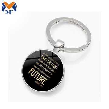 Custom Printed Epoxy Keychain With Logo