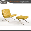 Lounge de lazer Classic Replica Designer Barcelona Sofa Chair