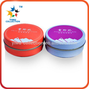 hot sale small round tin box