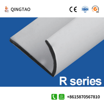 PVC white tile decorative strips