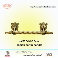 casket Handle, metal handle for coffin, swing bar H019