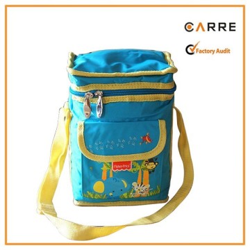 factory oem branded shoulder insulated baby bottle warmer bag