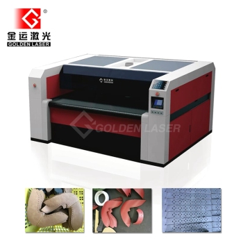 Independent Dual Head Laser Cutting for Leather Shoe and Bag