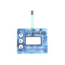 digital printing poly dome flat button membrane keyboard