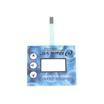 digital printing poly dome flat button membrane keyboard