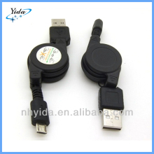 Wholesale High Quality Retractable Micro USB Data Cable To Sync Charge