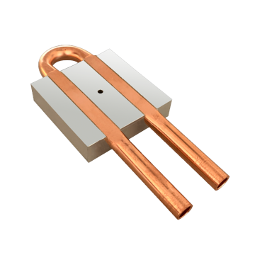 High Power Buried Tube Water Cooling Plate Radiator