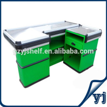Design supermarket cashier checkout counter, store cashier counter