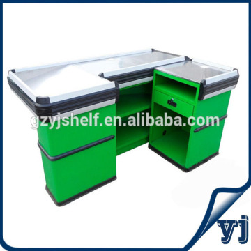 Design supermarket cashier checkout counter, store cashier counter