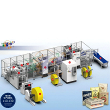 High Speed Block Bottom Valve Sack Conversion Line